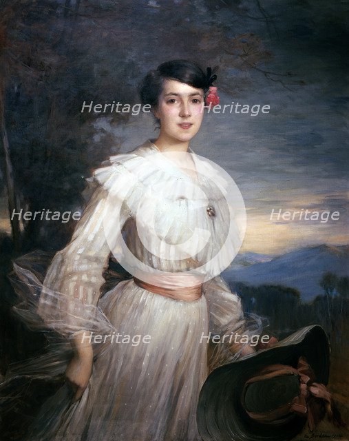 'Madeleine Reclus', 1902. Artist: Ernest Bordes