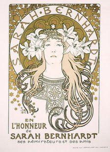 Sarah Bernhardt as La Princesse Lointaine.