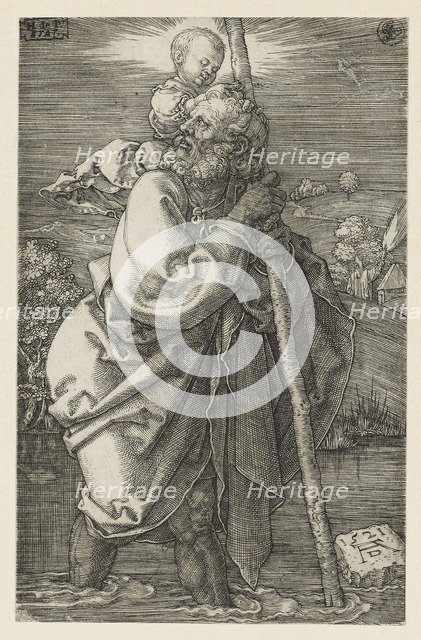 Saint Christopher facing to the Left, 1521.