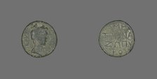 Coin Depicting Emperor Augustus, 27 BCE-14 CE. Creator: Unknown.