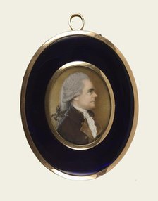 Alexander Hamilton, c1796.  Creator: Ellen Sharples.