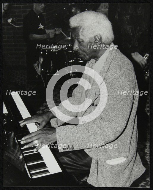 American pianist Mal Waldron playing at The Fairway, Welwyn Garden City, Hertfordshire, 2 May 1999. Artist: Denis Williams