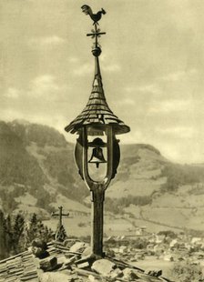 Church bell and weather vane, Kitzbühel, Tyrol, Austria, c1935. Creator: Unknown.
