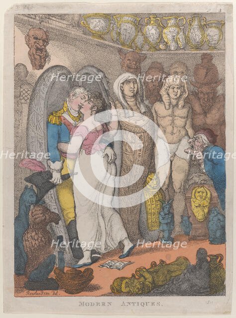 Modern Antiquities, 1811?., 1811?. Creator: Thomas Rowlandson.
