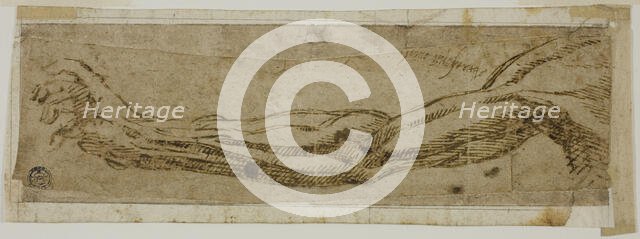 Academic Arm, Extended, 1500/10. Creator: Unknown.