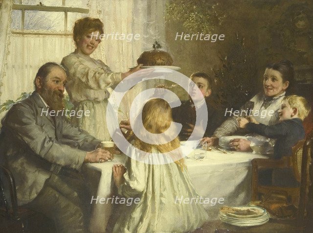 Christmas . Artist: Clark, James (1858-1943)