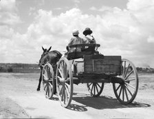Transportation in the South, Mississippi, 1936. Creator: Dorothea Lange.