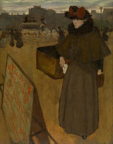 Errand Girl, c1890s. Creator: Henri Evenepoel.