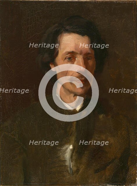 Walter Shirlaw, ca. 1873. Creator: Frank Duveneck.