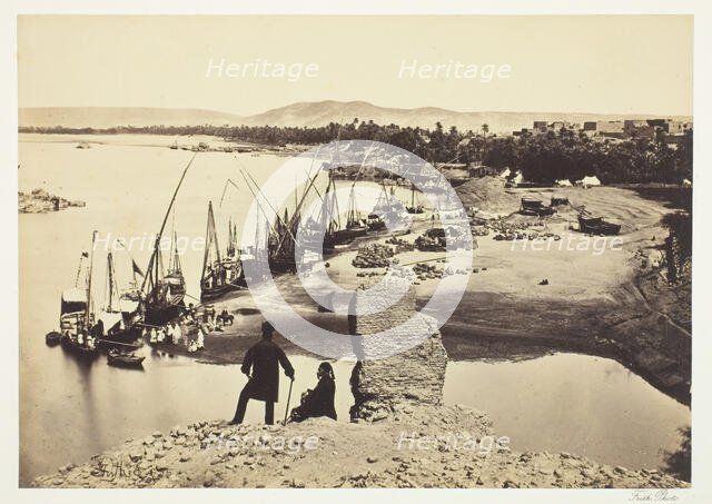 Assouan, 1857, printed 1862. Creator: Francis Frith.