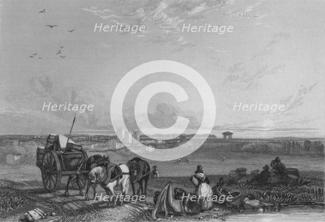 'Montpelier, France', 1838. Creator: James Tibbitts Willmore.