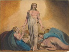 Christ Appearing to His Disciples After the Resurrection, c. 1795. Creator: William Blake.