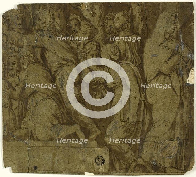 Story of Niobe: Worshippers; Latona, n.d. Creator: Unknown.