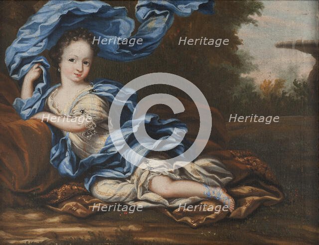 Hedvig Sophia of Sweden (1681–1708), Swedish princess and a Duchess Consort of Holstein..., 1684. Creator: Anna Maria Ehrenstrahl.