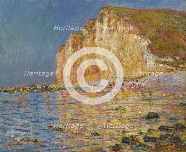 Low water at Petites-Dalles.