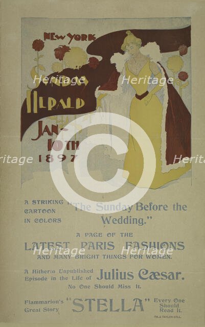 New York Sunday herald. Jan 10th 1897, c1893 - 1897. Creator: Unknown.