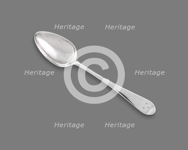 Spoon, 1793/1812. Creator: Hugh Wishart.