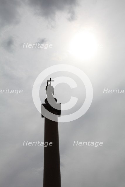 Alexander Column, St Petersburg, Russia, 2011. Artist: Sheldon Marshall