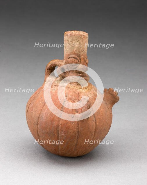 Miniature Gourd-Shaped Bottle in the Form of a Figure, A.D. 1450/1532. Creator: Unknown.