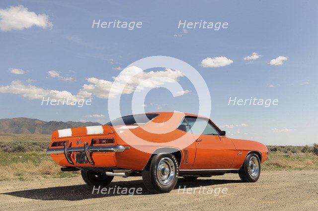 Chevrolet Camaro Z28 1969. Artist: Simon Clay.