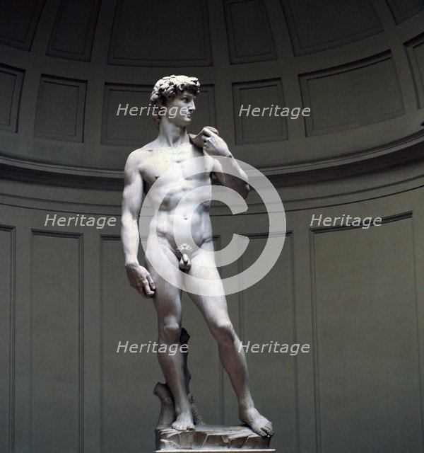 Michelangelo's David, 16th century. Artist: Michelangelo Buonarroti