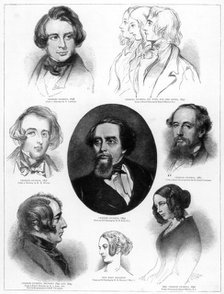 Charles Dickens (1812-1870), English novelist, 1892. Artist: Unknown