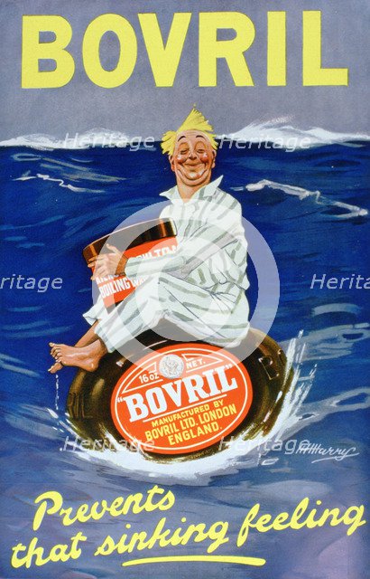 Bovril advert, 1924. Artist: Unknown