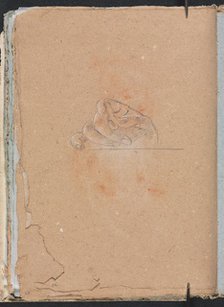 Verona Sketchbook:Right hand (page 26), 1760. Creator: Francesco Lorenzi (Italian, 1723-1787).