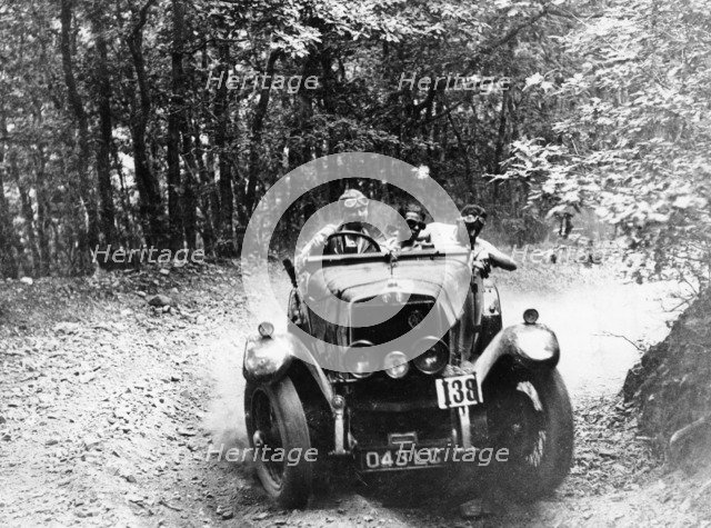 Marcus Chambers driving an RM Sport in a Brighton-Beer trial, c1925. Artist: Unknown