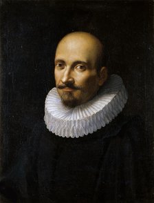 Portrait of Marcello Provenzale 1575-1639, First third of 17th cen.. Creator: Leoni, Ottavio Maria (1578-1630).