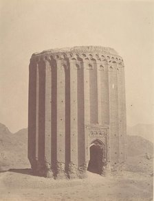 [RAYY, Tower of Toghrul, 1139.], 1840s-60s. Creator: Possibly by Luigi Pesce.