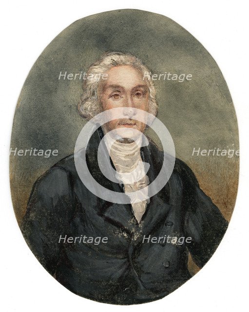 Reverend George Burden (1811-1892), 19th century. Artist: Unknown