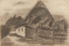 Village cottages, 1925-1933. Creator: Zolo Palugyay.