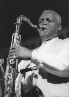 Dave "Fathead" Newman, North Sea Jazz Festival, Netherlands, 1996. Creator: Brian Foskett.