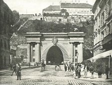 The Buda Castle Tunnel, Budapest, Austria-Hungary, 1895. Creator: Unknown.
