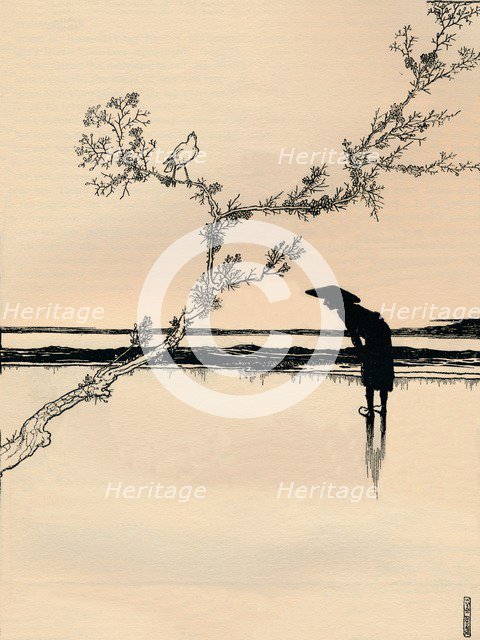 'The Nightingale', 1897. Artist: W Heath Robinson.