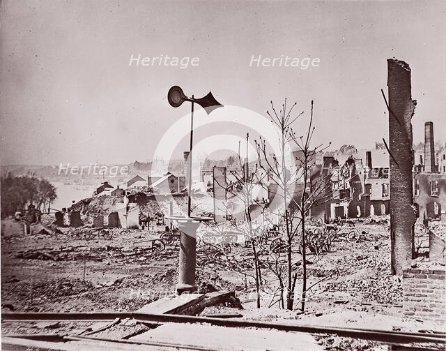 Richmond, Virginia, after Evacuation, 1865. Creator: Alexander Gardner.