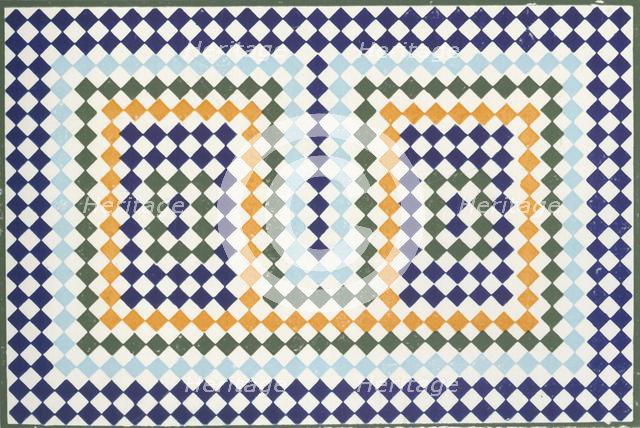 'Mosaics in the Baths', 1907. Creator: Unknown.