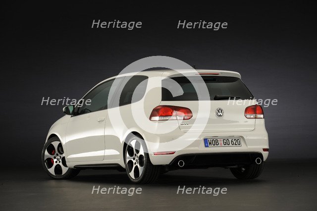 VW Golf GTI mk 6 2008. Artist: Simon Clay.