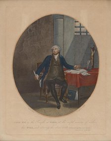 Louis XVI in the Temple, ca 1797.