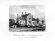 'The School House on Dunsfold Green', Surrey, 1850. Artist: J H Kernot