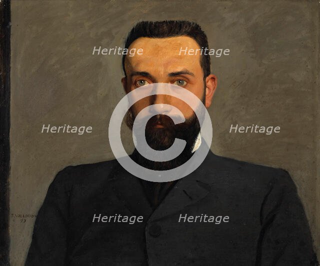 Stéphane Natanson, 1897. Creator: Vallotton, Felix Edouard (1865-1925).