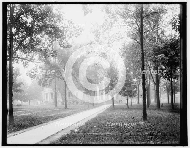 Appleton, Wis., Lawrence University, between 1880 and 1899. Creator: Unknown.
