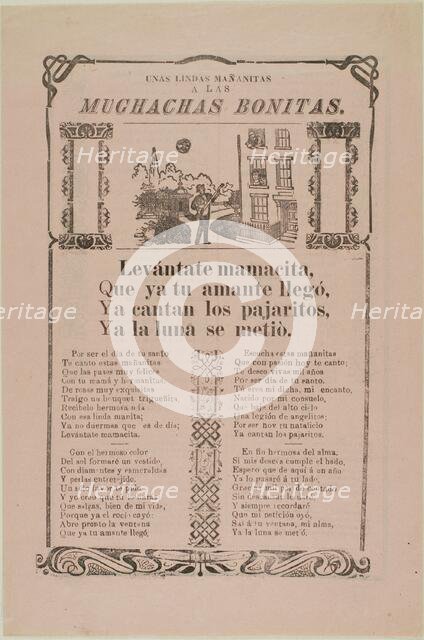 Pretty Girls, c. 1911. Creator: José Guadalupe Posada.