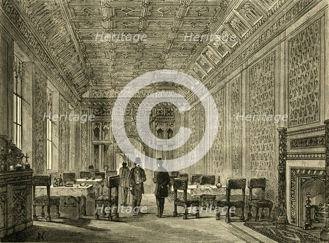 'The Refreshment-Room of the House of Lords', (1881). Creator: Unknown.