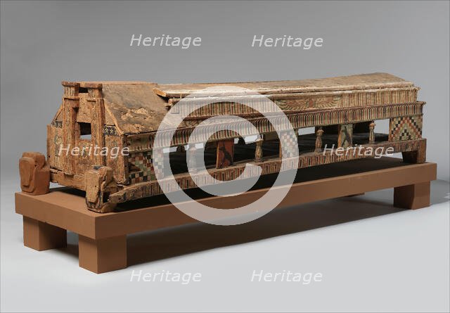 Coffin, Coptic, 4th century. Creator: Unknown.