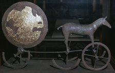 Early bronze age sun-chariot from Trundholm Bog. Artist: Unknown