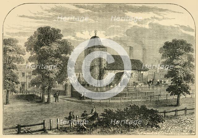 'St. Pancras Church in 1820', (c1876). Creator: Unknown.