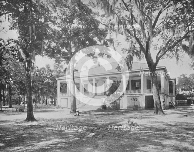 'Home of Jefferson Davis, Beauvoir, Louisiana', c1897. Creator: Unknown.