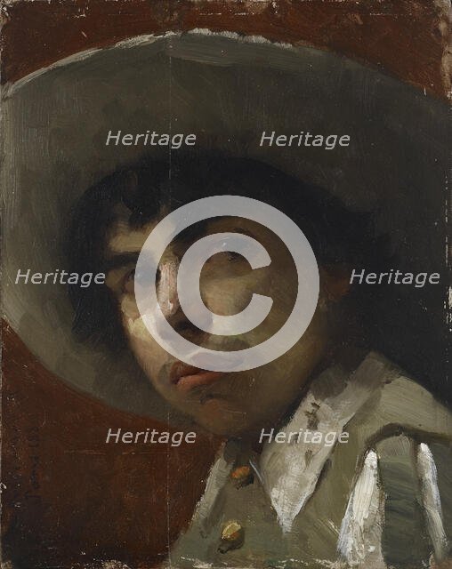 Colarossi's Son, 1881. Creator: Helena Westermarck.